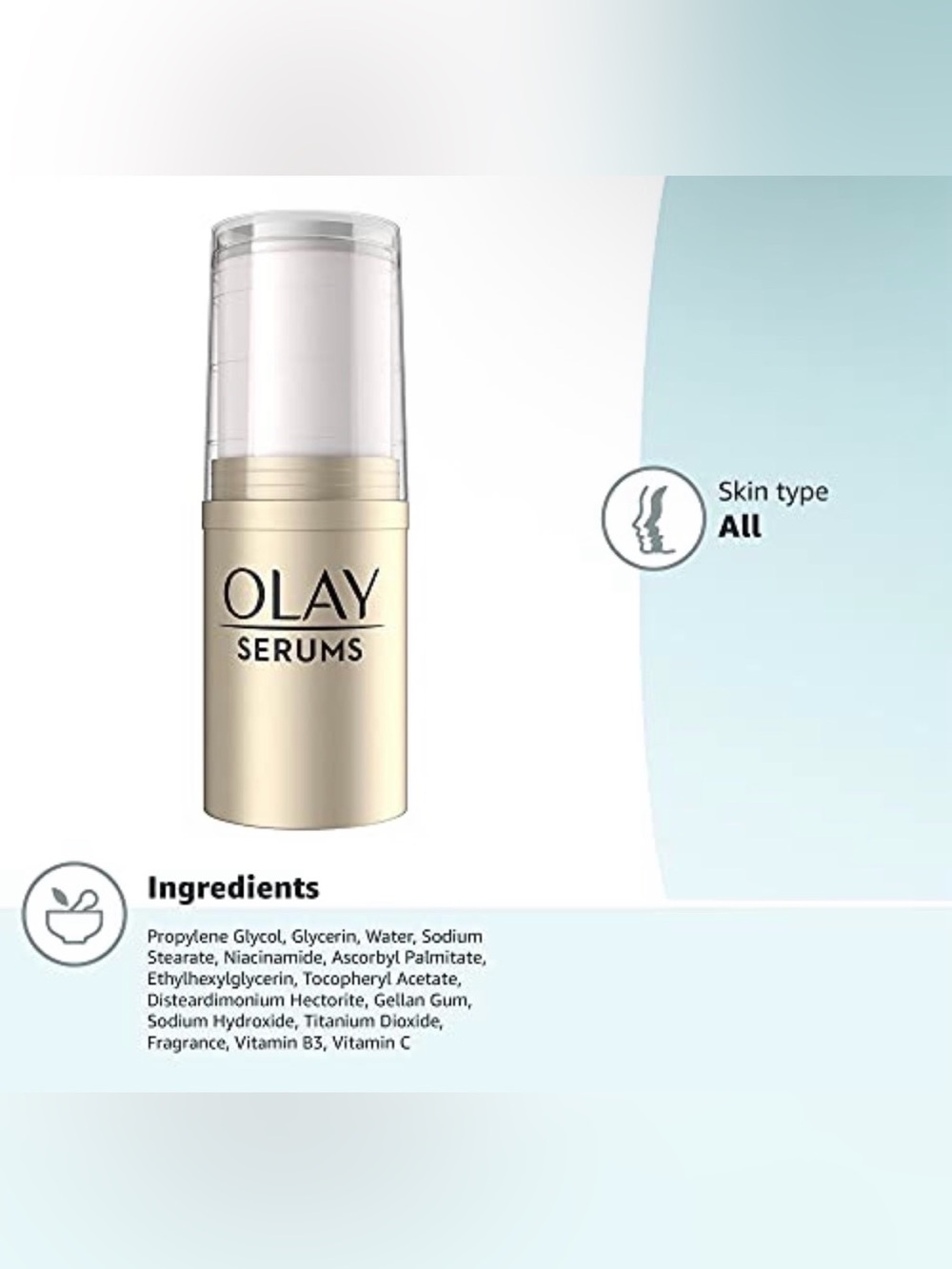 MSRP$40 | Olay Vitamin C Face Serum Stick